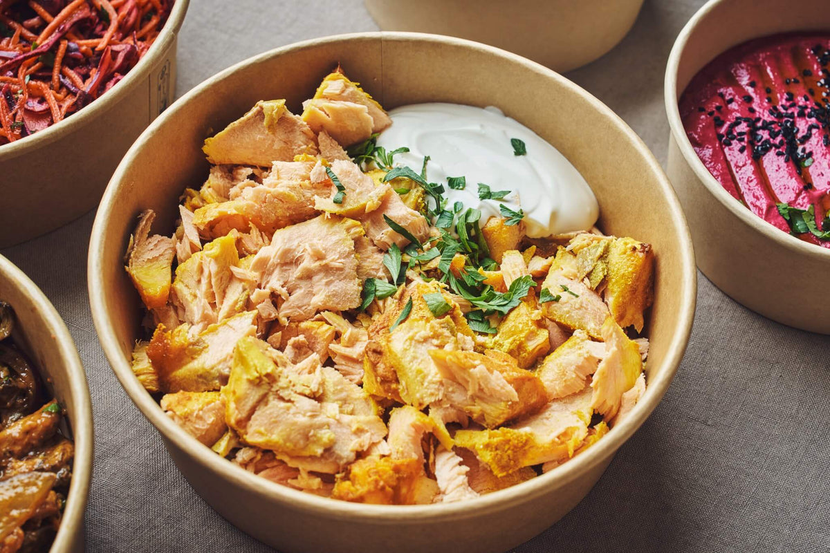 Mahi - Saumon grillé au curcuma
