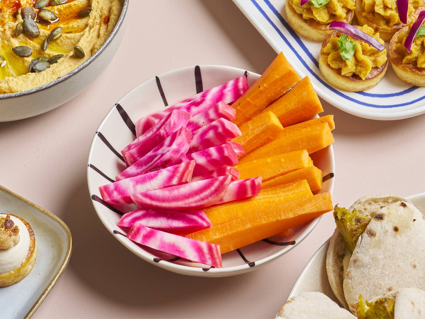 Crudités - Bâtonnets de légumes - Les Cuistots Migrateurs