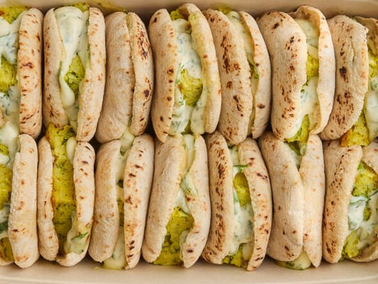 Mini sandwich Kuku Sibzamini - Les Cuistots Migrateurs