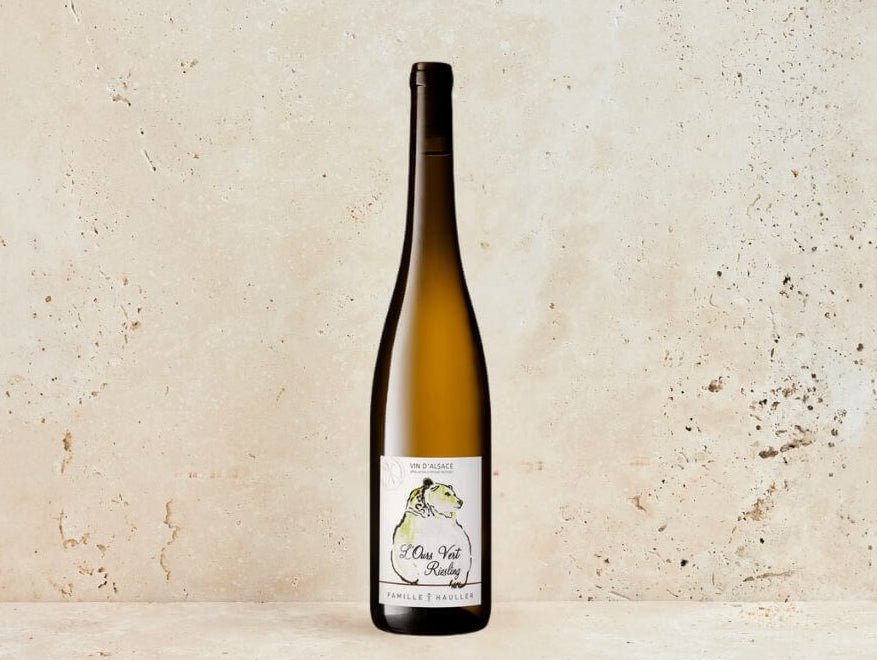 Vin blanc - Riesling - “L’Ours vert” - Domaine Hauller - Les Cuistots Migrateurs