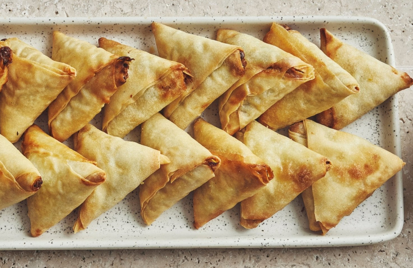 Ater Sambusas - Chaussons aux pommes de terre - Les Cuistots Migrateurs