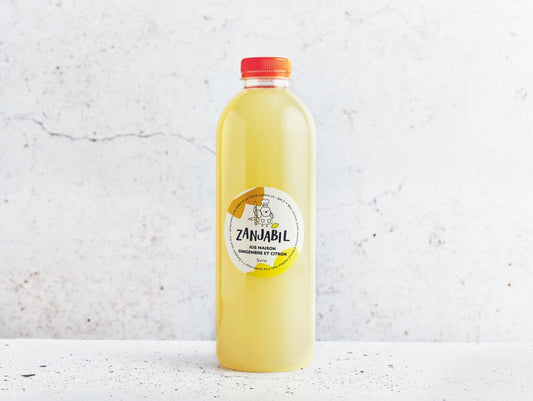 Zanjabil - Jus gingembre et citron - Les Cuistots Migrateurs