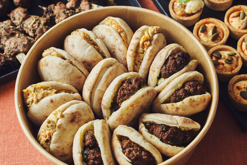Assortiment de mini-sandwichs - Boeuf et poulet