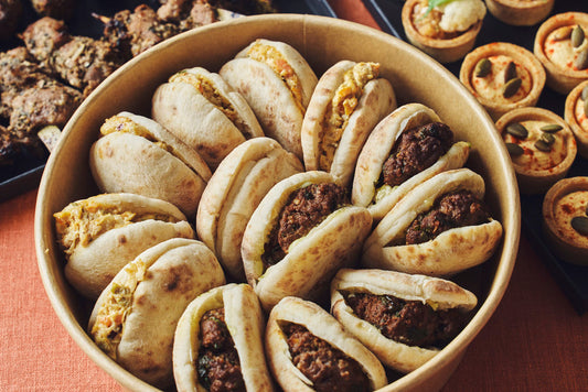 Assortiment de mini-sandwichs - Boeuf et poulet