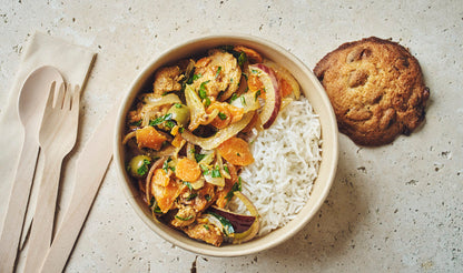 Plateau-repas Poulet "Yassa"