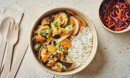 Plateau-repas Poulet "Yassa"