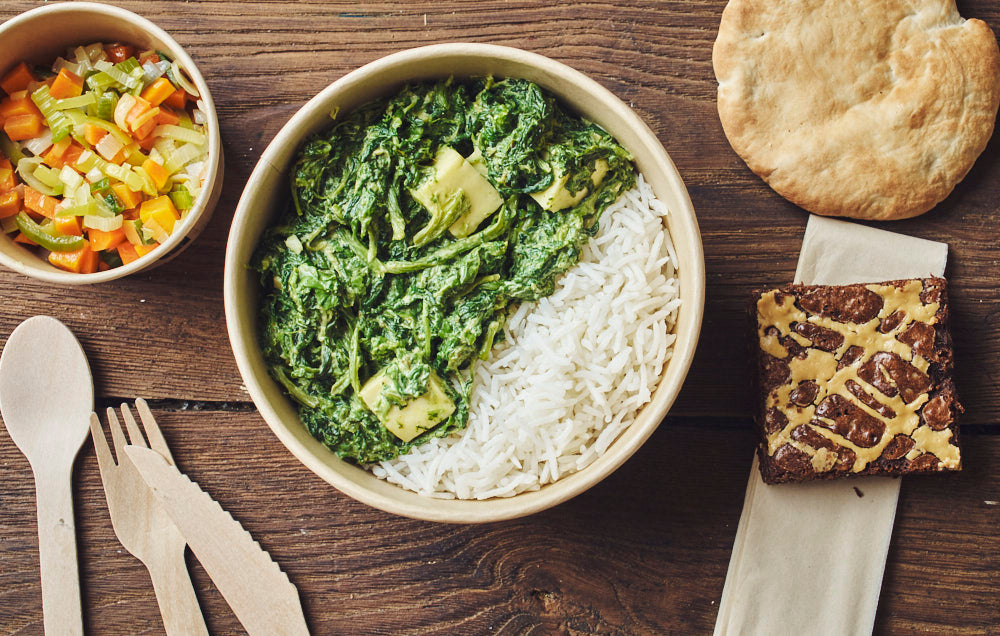 Plateau-repas Végétarien "Palak Paneer"