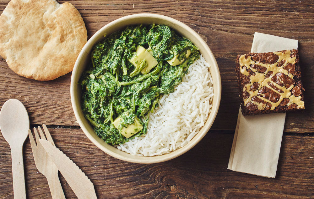 Plateau-repas Végétarien "Palak Paneer"