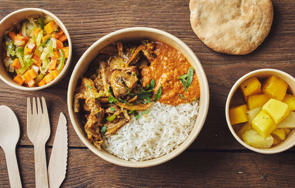 Plateau-repas Vegan "Mushroom Choila"