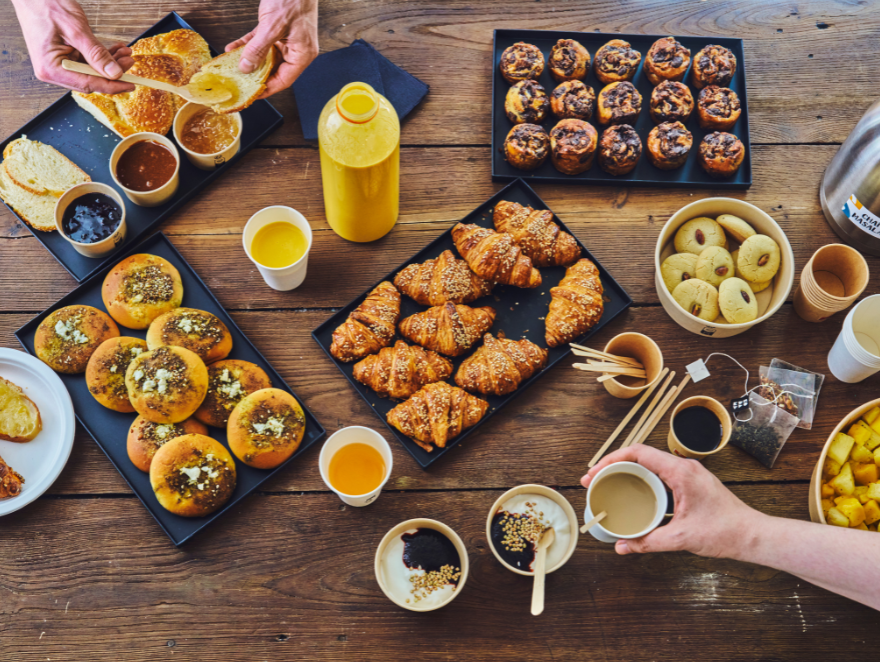 Formule Petit-Déjeuner mise en situation - Les Cuistots Migrateurs