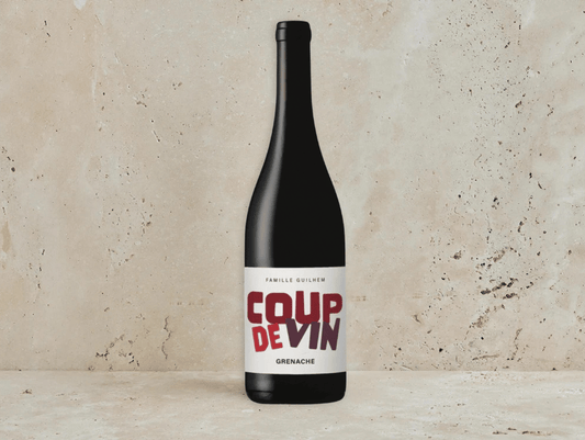 Vin rouge Grenache - Languedoc - "Coup de Vin 2025" - Château Guilhem