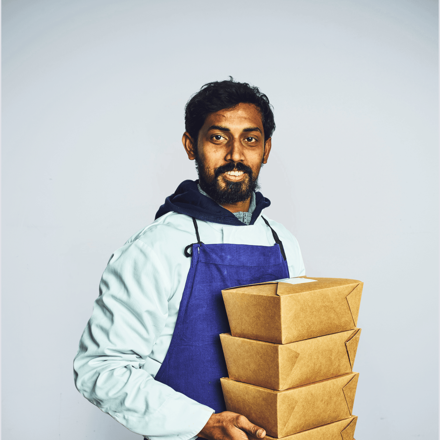 Portrait de Subbiah chef des Cuistots Migrateurs