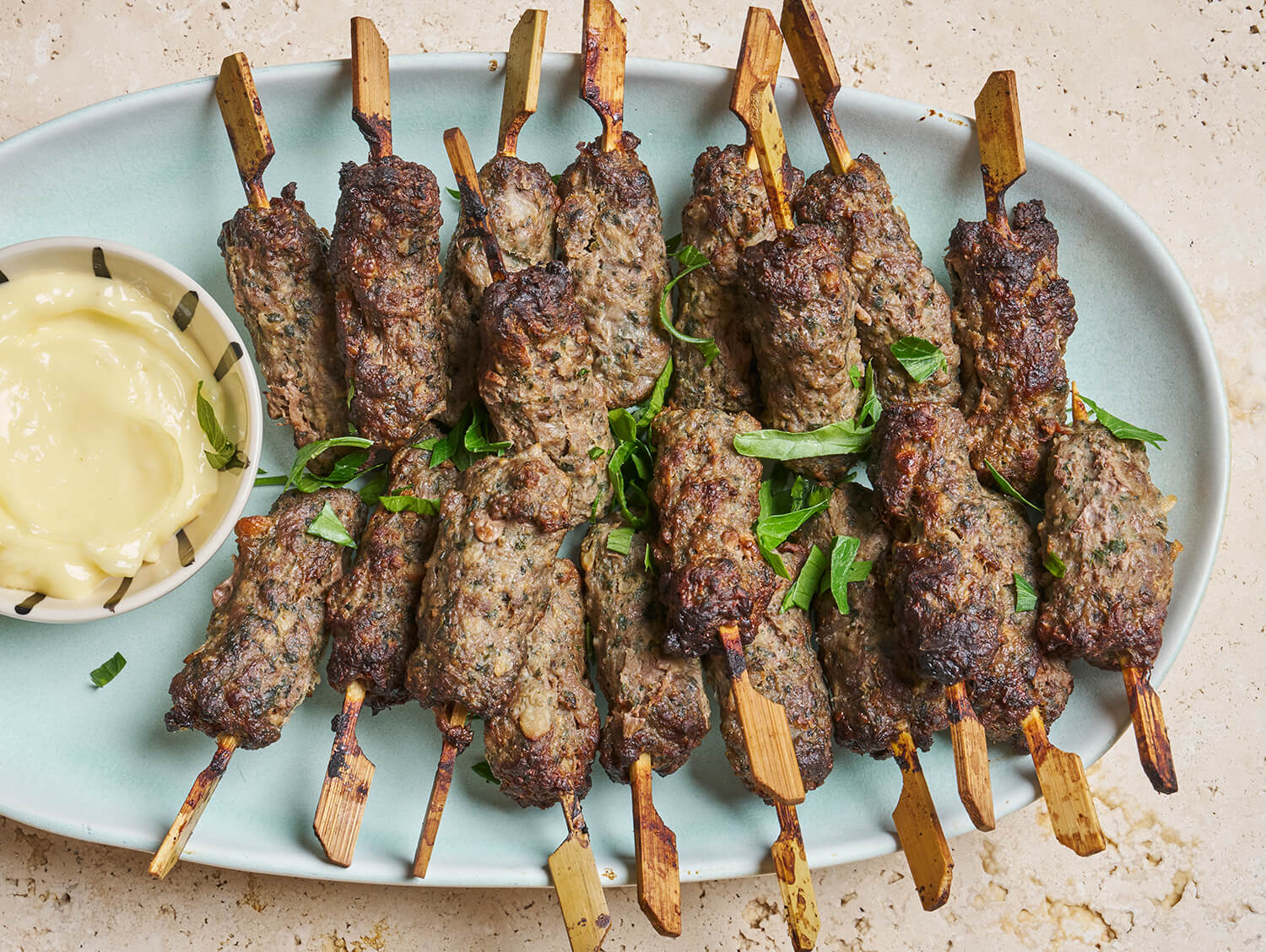 Brochettes Kefta - Boeuf et agneau - Les Cuistots Migrateurs