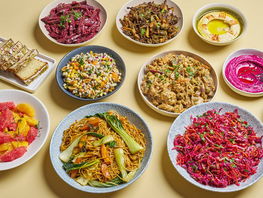 Buffet des Cuistots végétarien - Les Cuistots Migrateurs