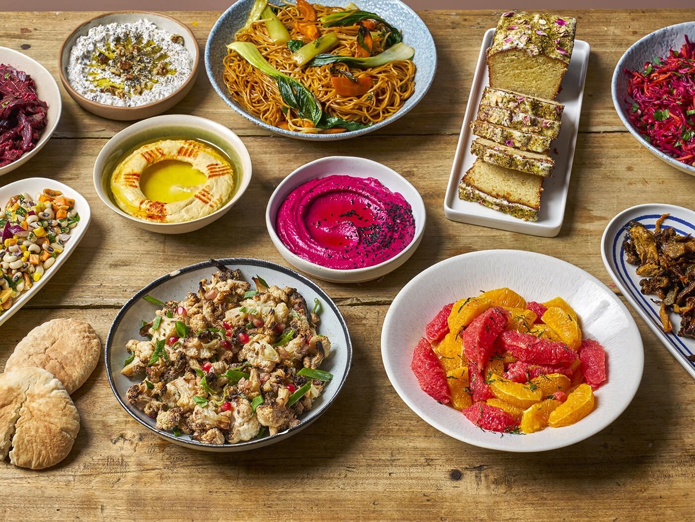 Formule Buffet Végétarien - Les Cuistots Migrateurs