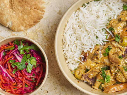 Formule duo Poulet "Yassa" et entrée - Les Cuistots Migrateurs