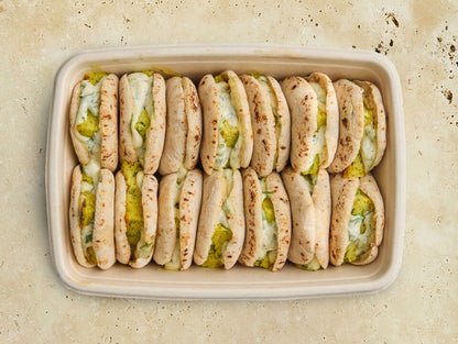 Mini sandwich Kuku Sibzamini - Les Cuistots Migrateurs