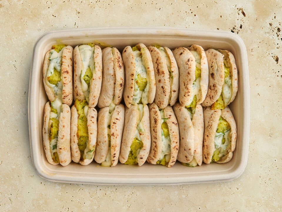Mini sandwich Kuku Sibzamini - Les Cuistots Migrateurs