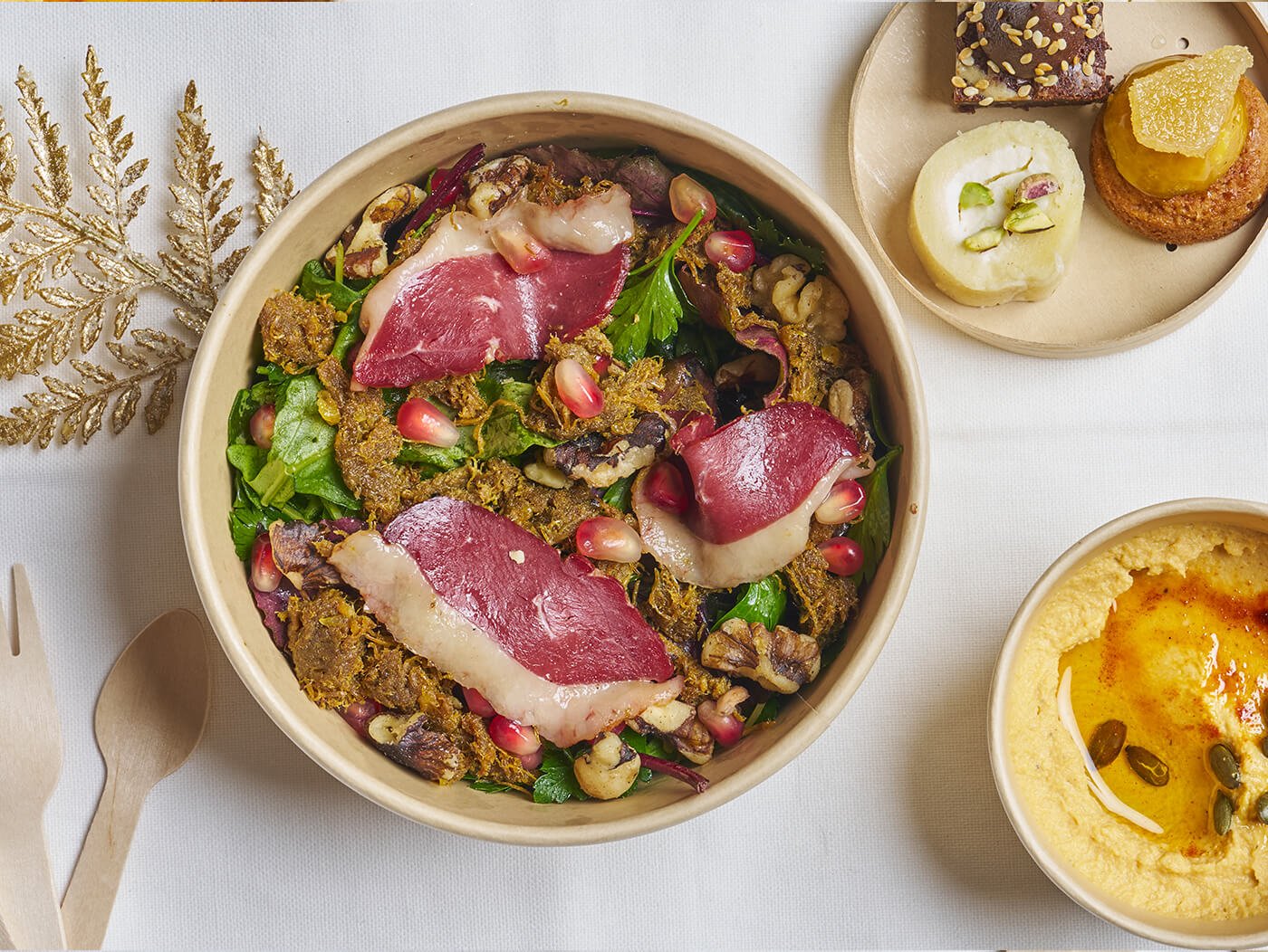 Plateau - repas des fêtes "Fesenjan" - Les Cuistots Migrateurs