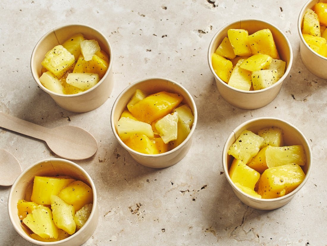 Verrines de salade de fruits - Les Cuistots Migrateurs