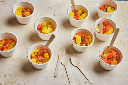 Verrines salade d’agrumes - Les Cuistots Migrateurs