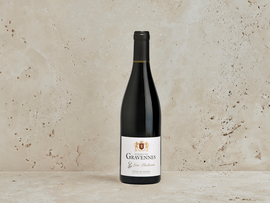 Vin rouge bio - Lou Pitchoune - Domaine des Gravennes - Côtes du Rhône - 75cl - Les Cuistots Migrateurs
