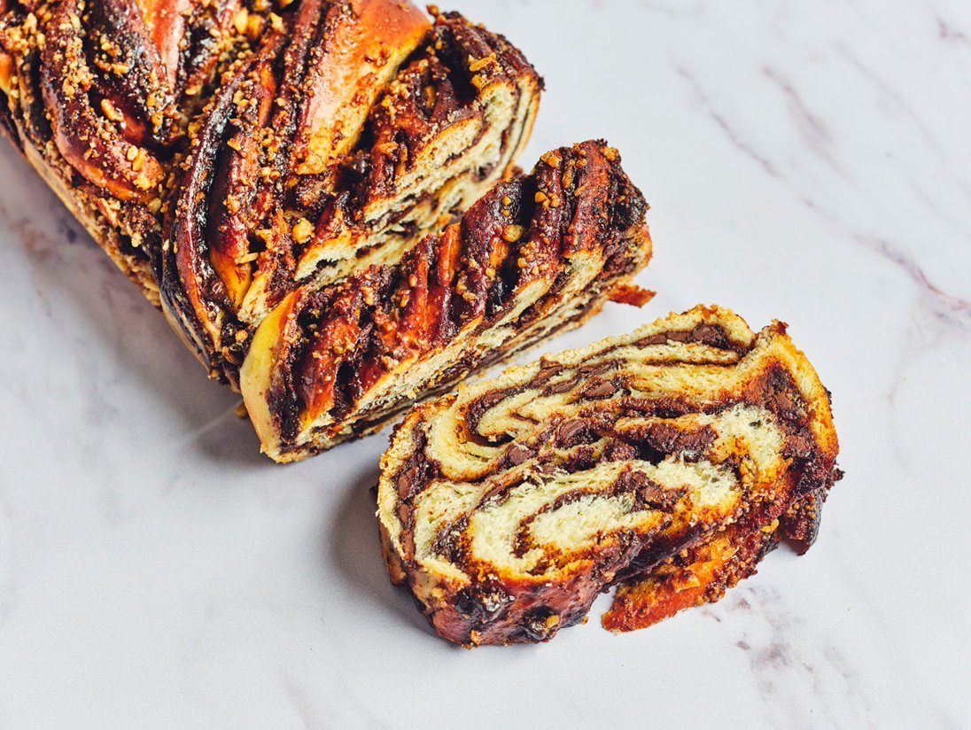 Babka au chocolat et aux noix de pécan - Les Cuistots Migrateurs
