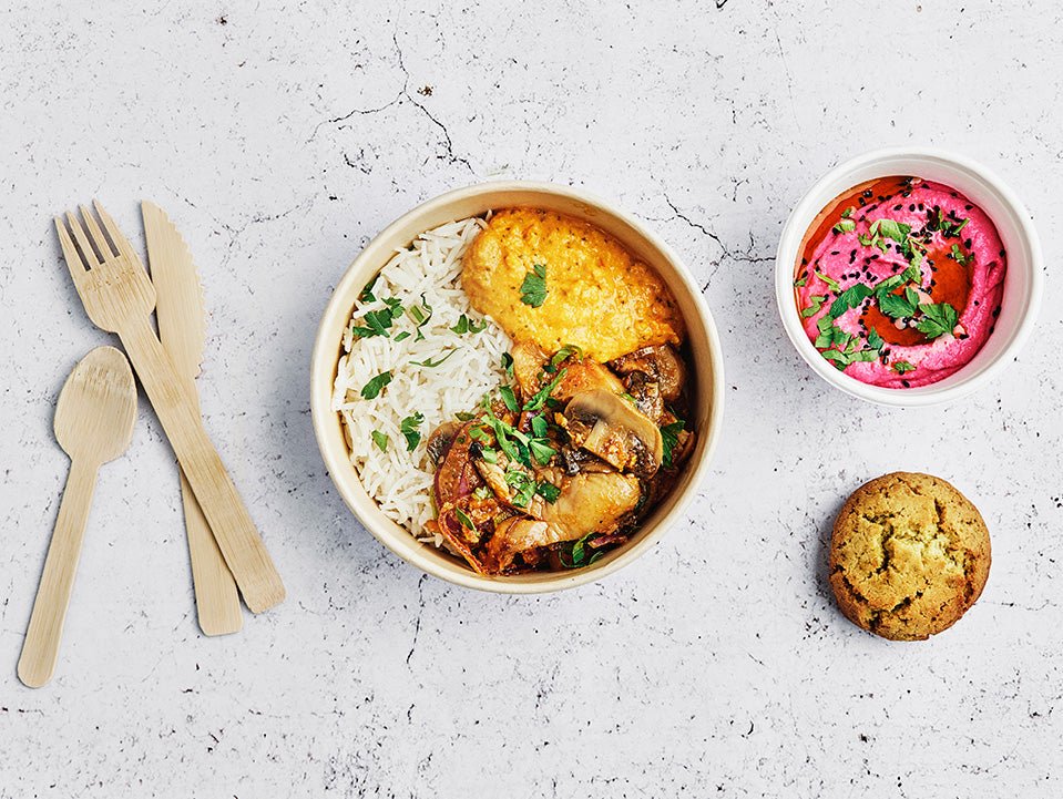 Plateau-repas "Mushroom Choila" - Les Cuistots Migrateurs