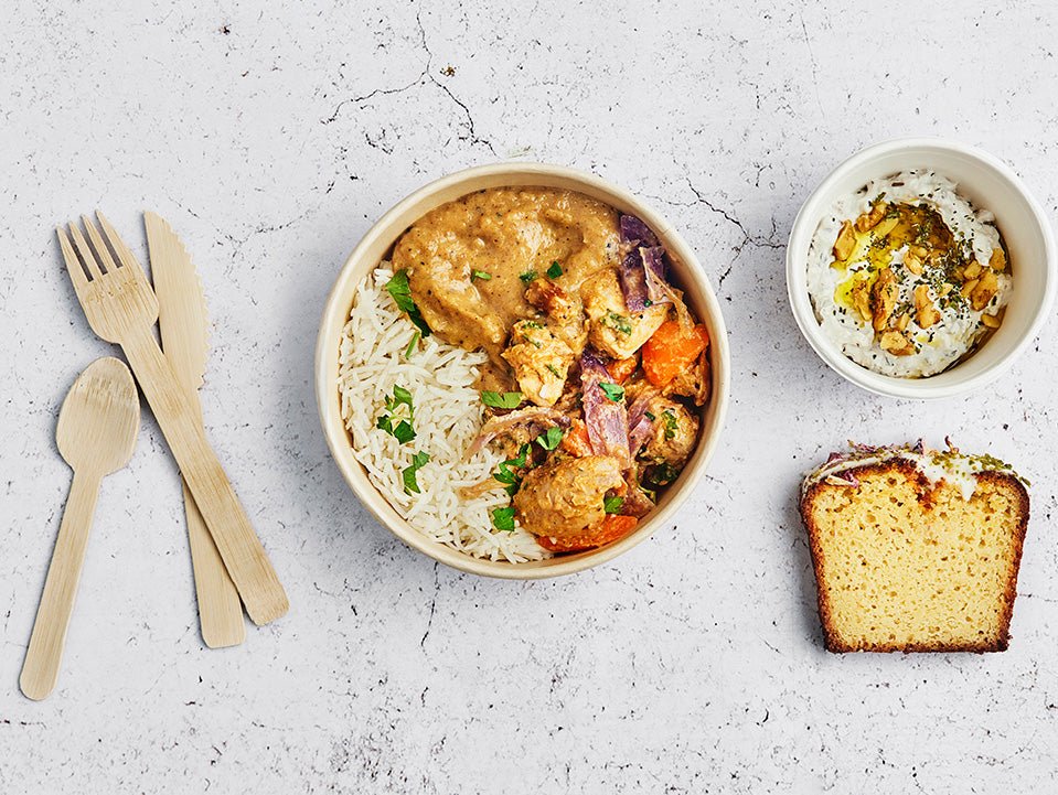 Plateau-repas "Poulet Yassa" - Les Cuistots Migrateurs
