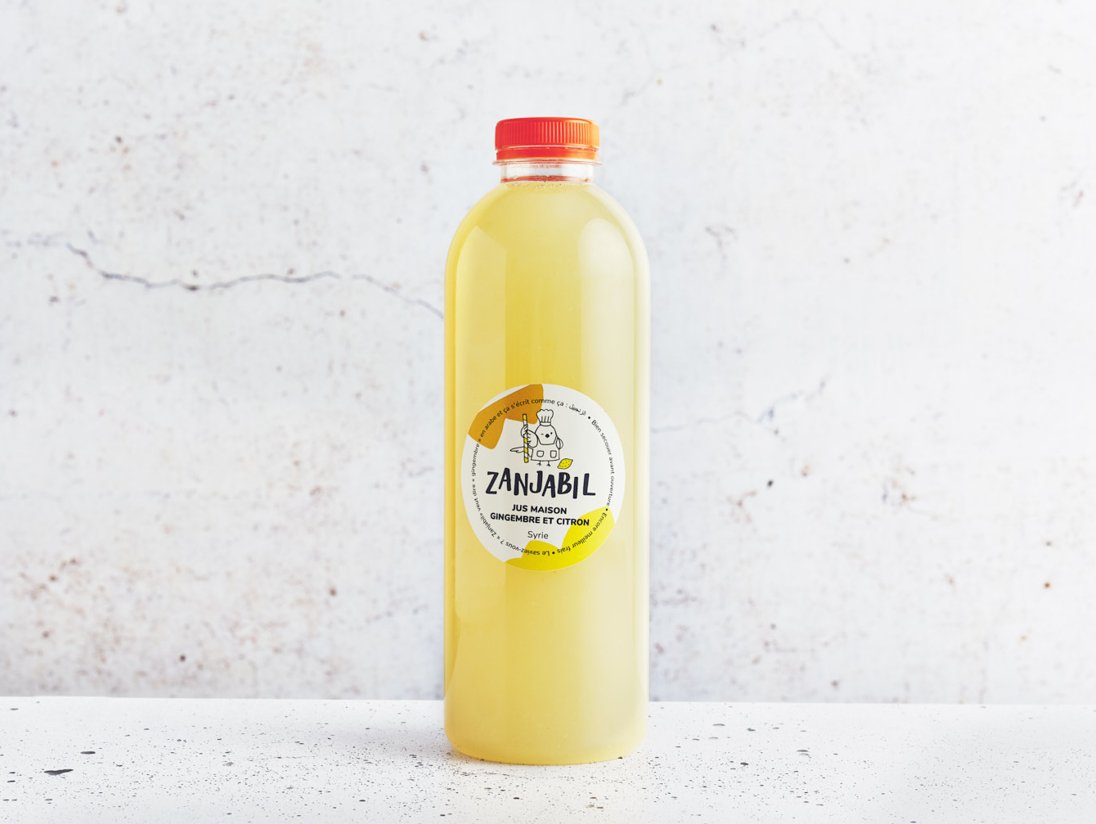 Zanjabil - Jus gingembre et citron - Les Cuistots Migrateurs